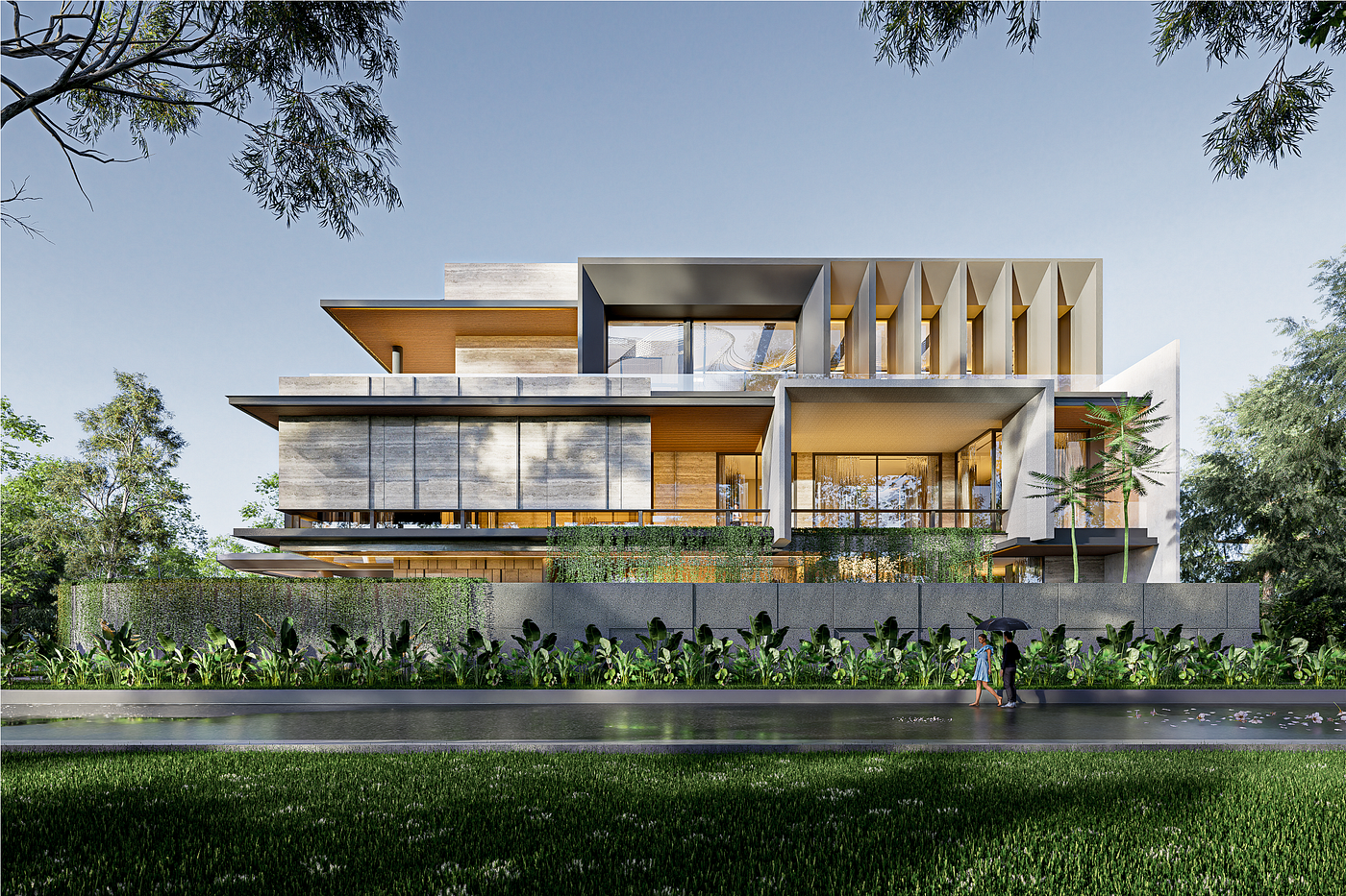 Desain Rumah Mewah Modern: Inspirasi dan Kualitas Arsitektur Premium