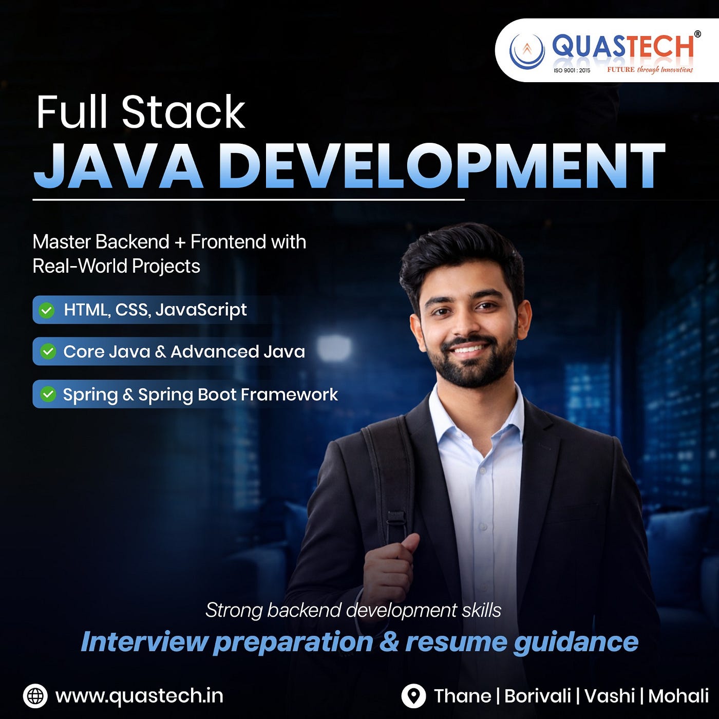 Full Stack Java Developer vs Full Stack Python: Which Pays More in India (2026)? | QUASTECH