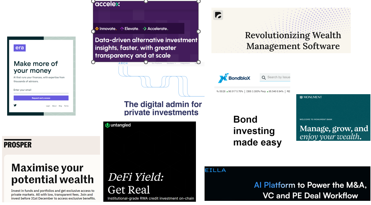 Funding in Wealth, Banking and Capital Markets Technologies week ending  November 11th, 2023 | by Roger Portnoy | Medium