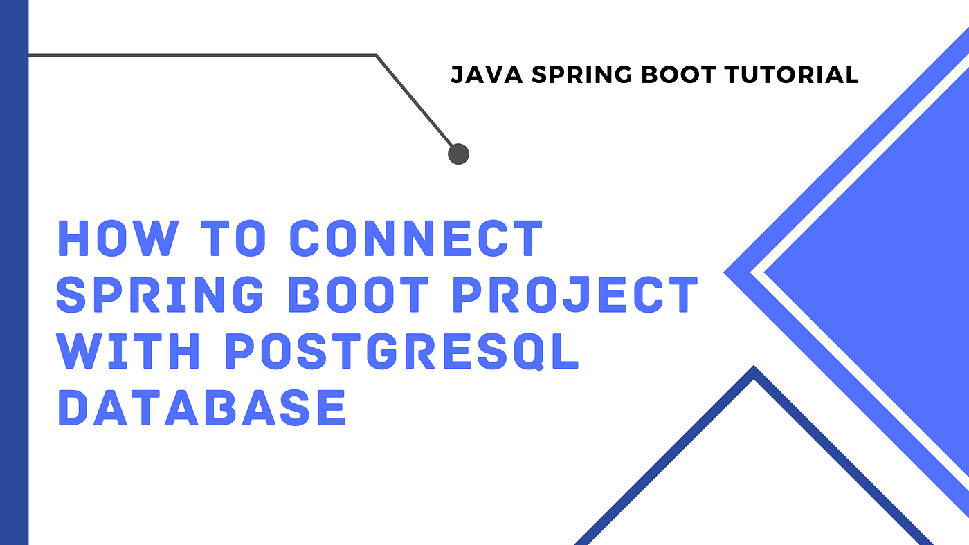 How to Connect Spring Boot Project with PostgreSQL Database in VSCode | by  Geno Tech | Medium