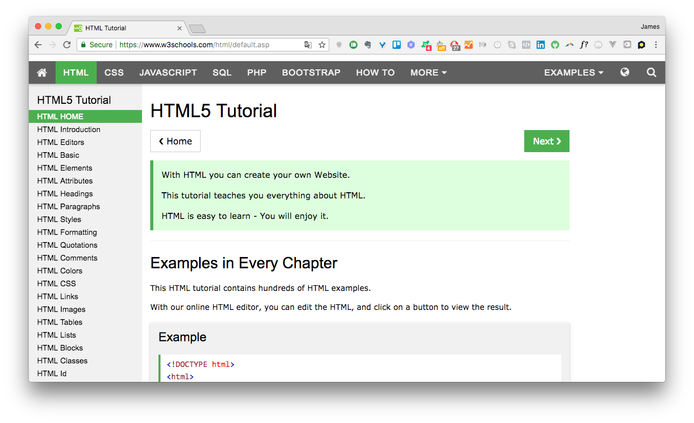 網頁設計基礎入門：五分鐘認識CSS,HTML,JS. 為什麼設計一個網頁要用這麼多語言呢？ | by James Shieh | 技術保鮮盒|  Medium