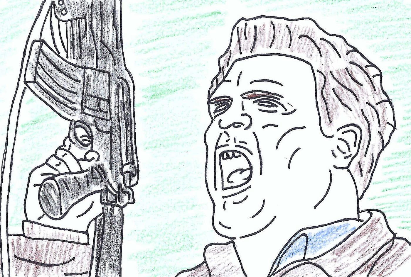 Blasting Firearms and Botched French Toast: Goodman in The Wrong Guys (1988)