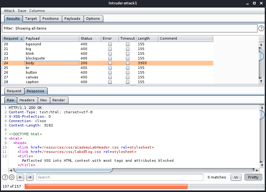 Exploiting XSS - Injecting into Tag Attributes - PortSwigger