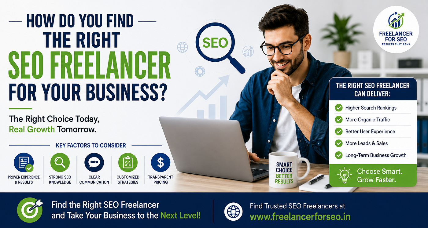 How Do You Find the Right SEO Freelancer for Your Business?