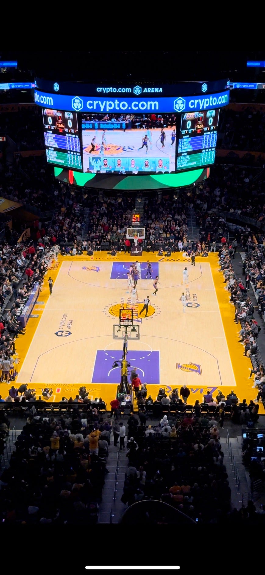 NBA 洛杉磯湖人主場Crypto.com Arena 看球心得- 莫力全Kyle Mo - Medium