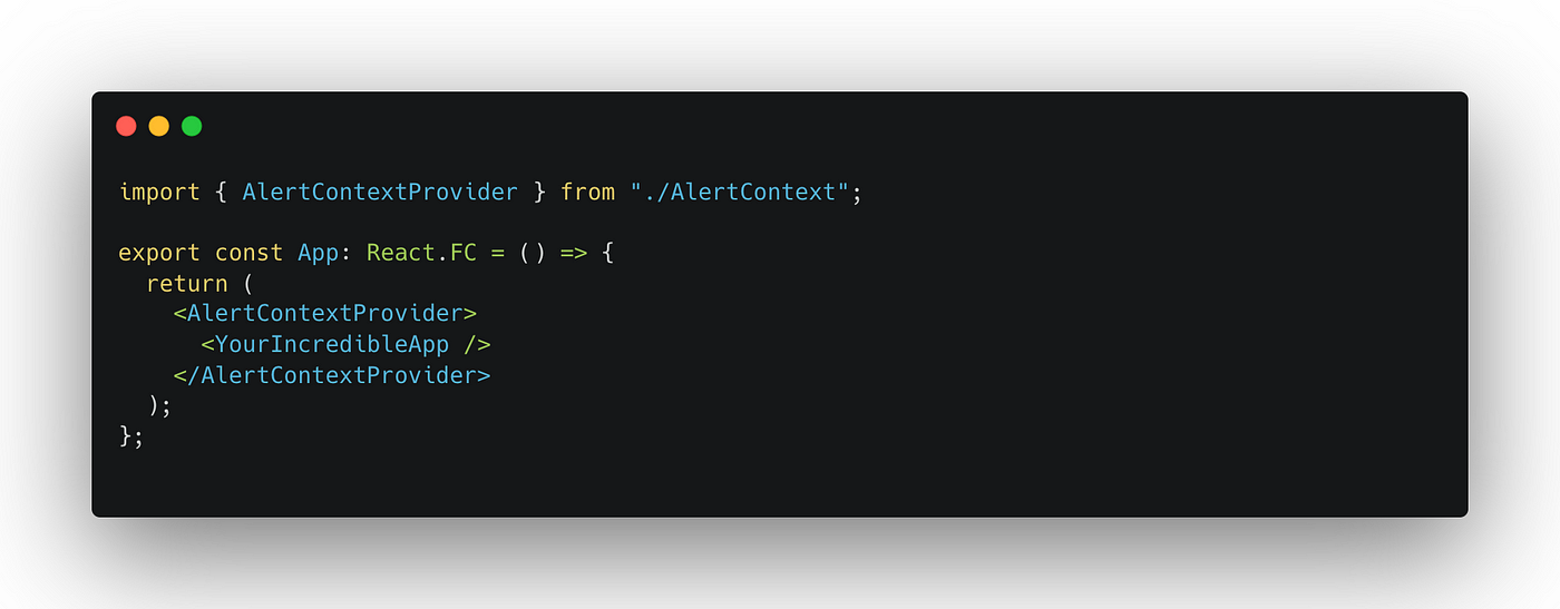 Replacing Javascript window.alert with your own component in React | by  Christian Mähler | Medium