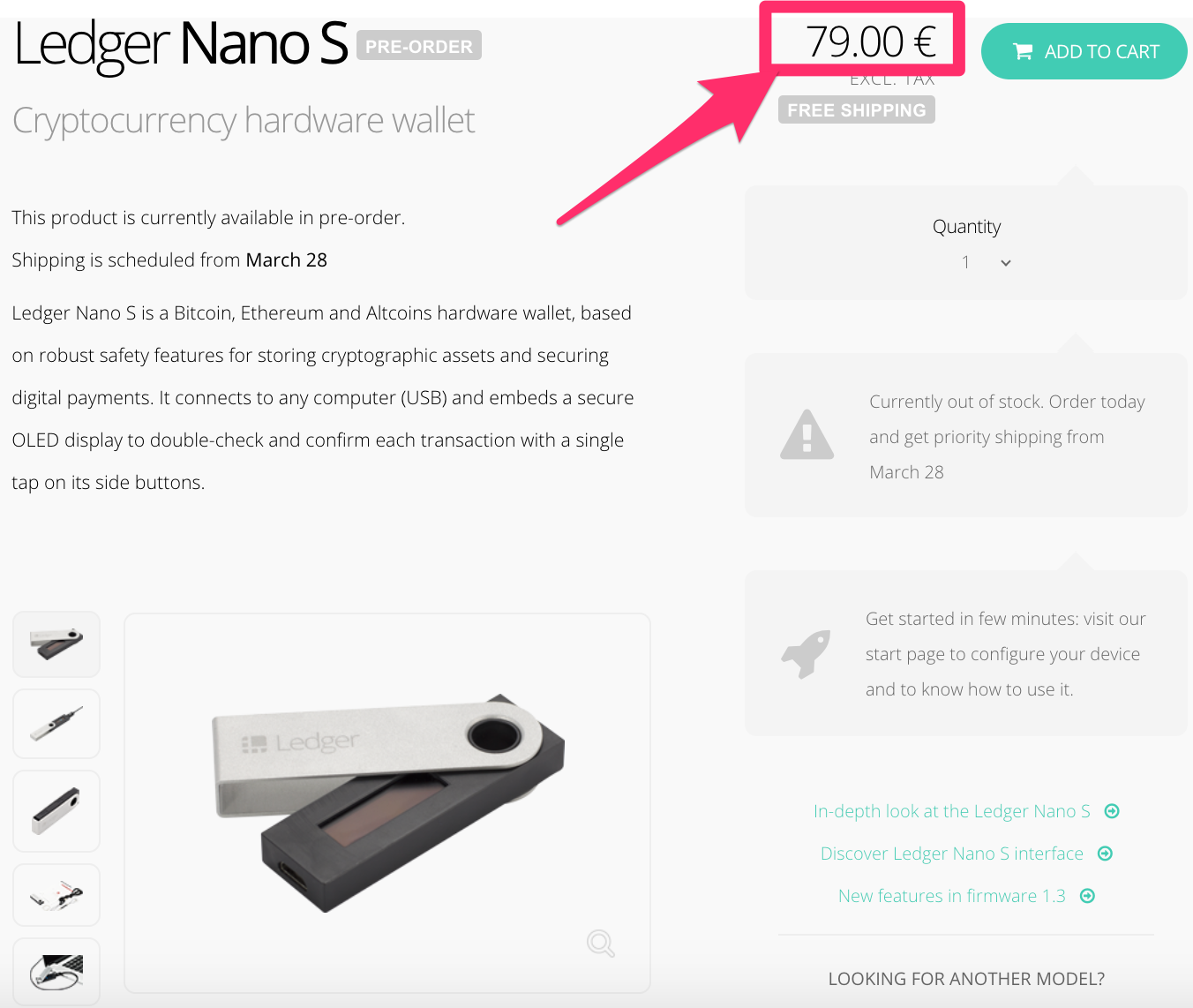 Ledger Nano S（レジャーナノS）】公式サイトで買う方法 | by 里 優裕（Ysuke Sato） | Sales Technology  Lab