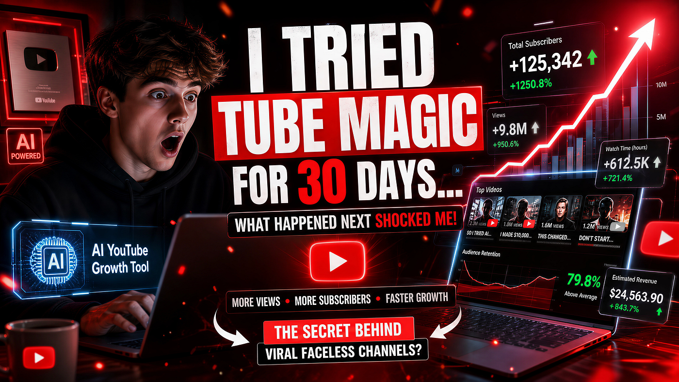 I Tried Tube Magic for 30 Days… and What Happened to My YouTube Channel Shocked Me!