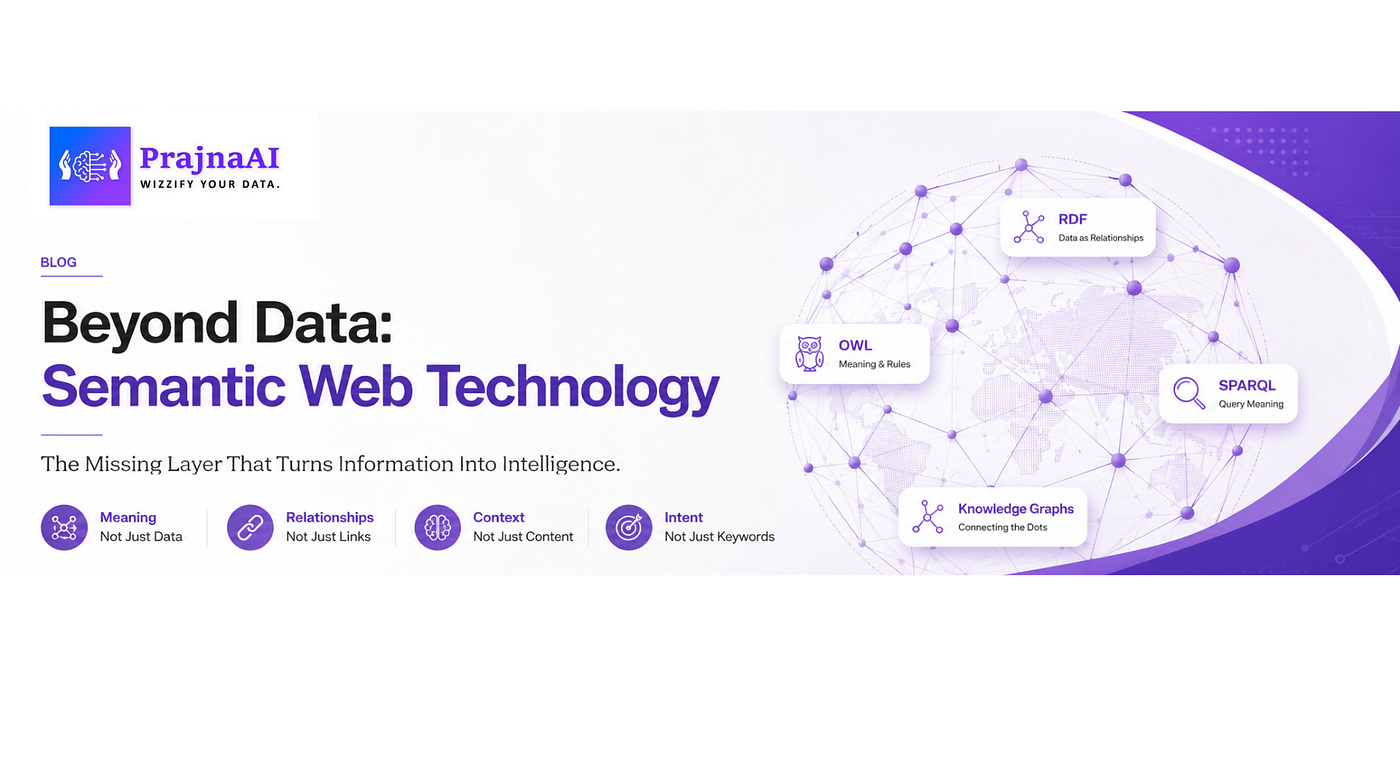 Beyond Data: Why Semantic Web Technology Is the Missing Layer in AI Intelligence