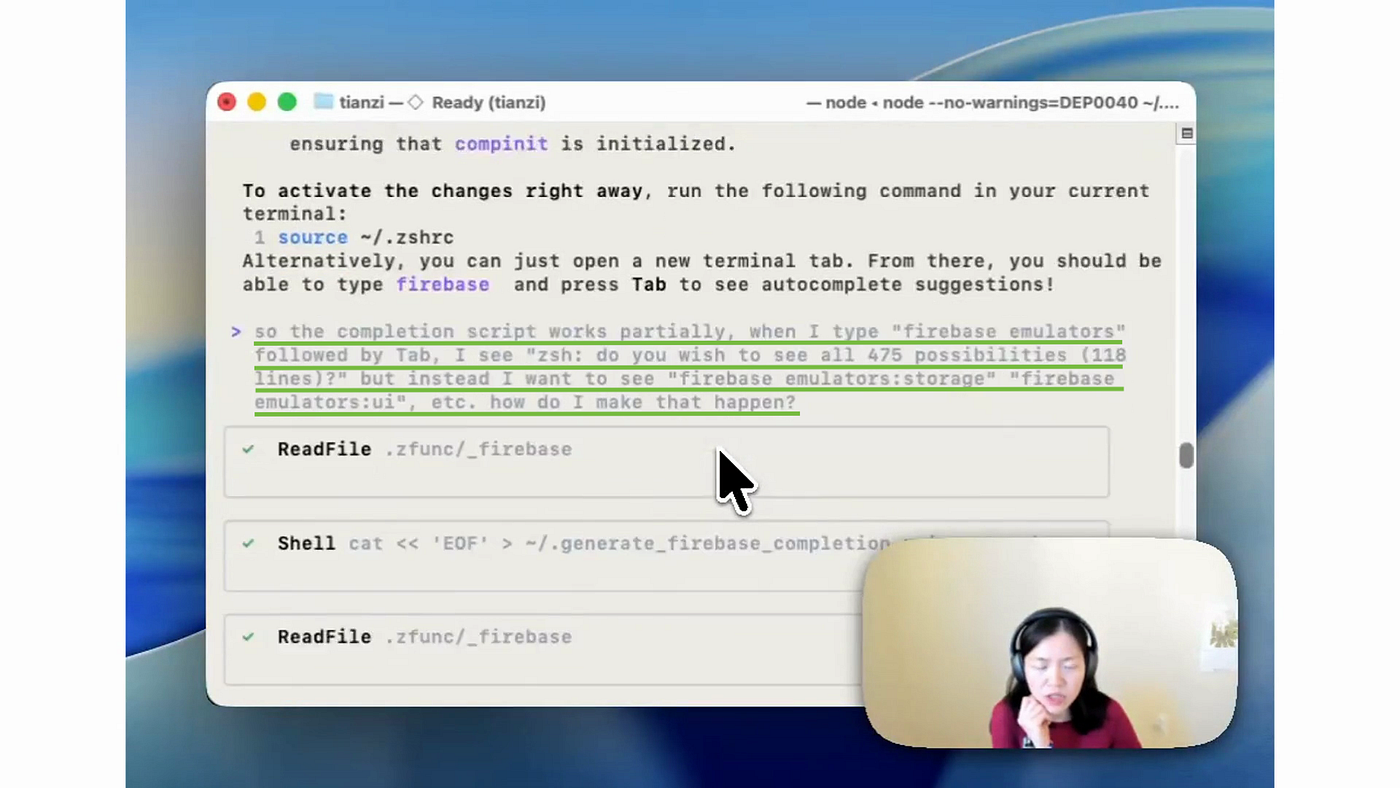 Building a Zsh Autocomplete Script with Gemini CLI | by Tianzi Cai