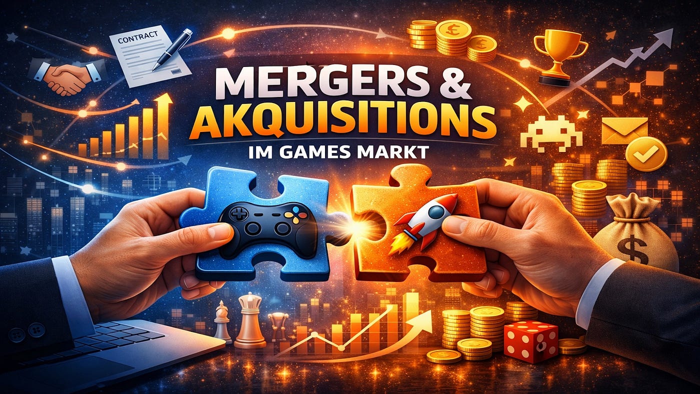 Major Mergers & Acquisitions Reshape the Global Games Market (2025–2026)