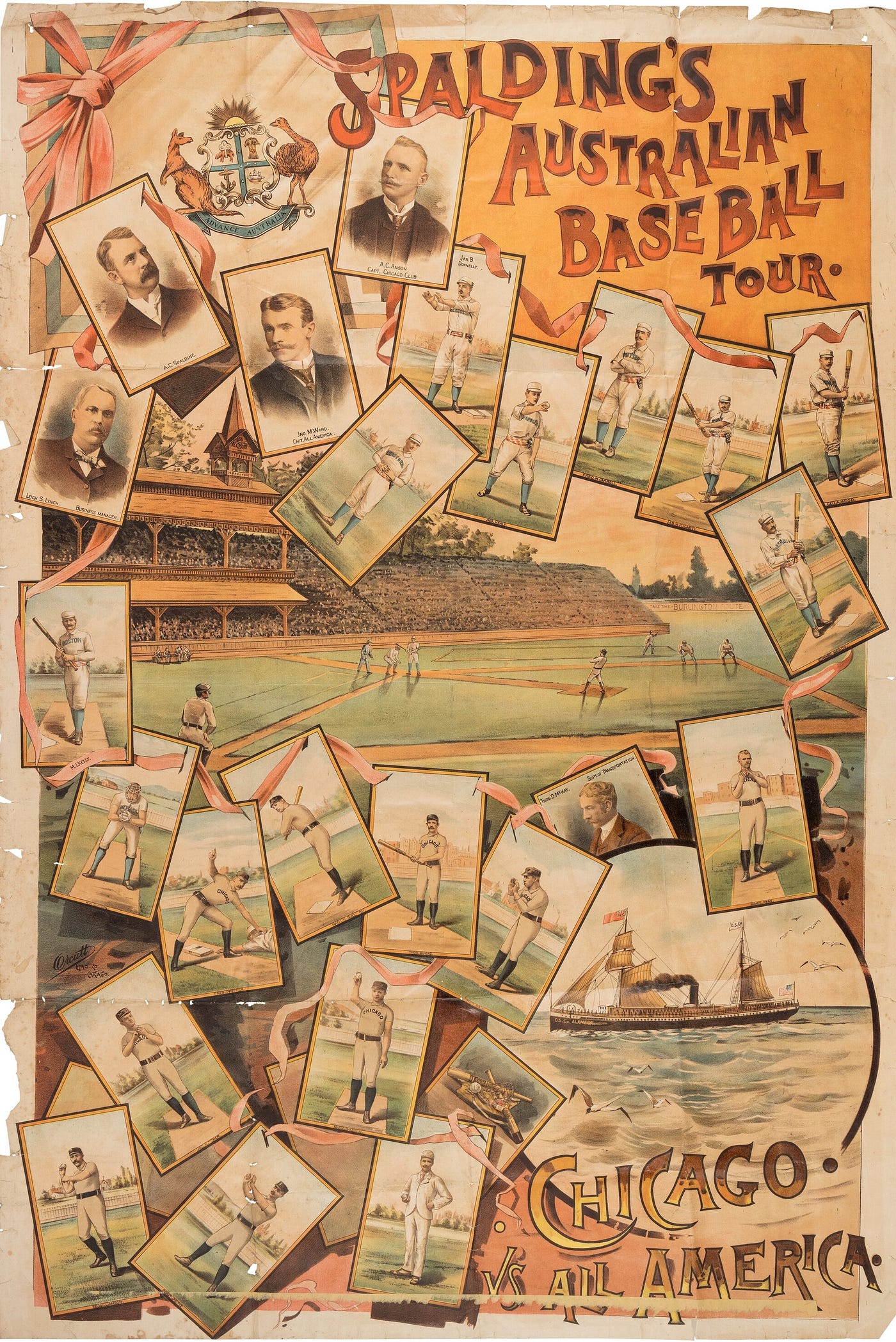 Spalding’s Australian Base Ball Tour, as it was called at first