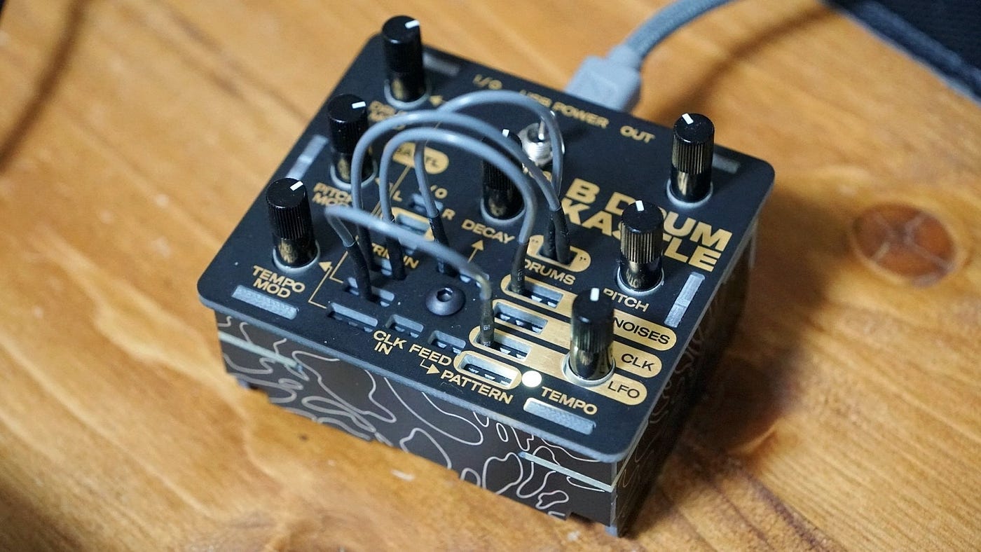 The Tiny LoFi Modular Drum Synth with Massive Character | Bastl