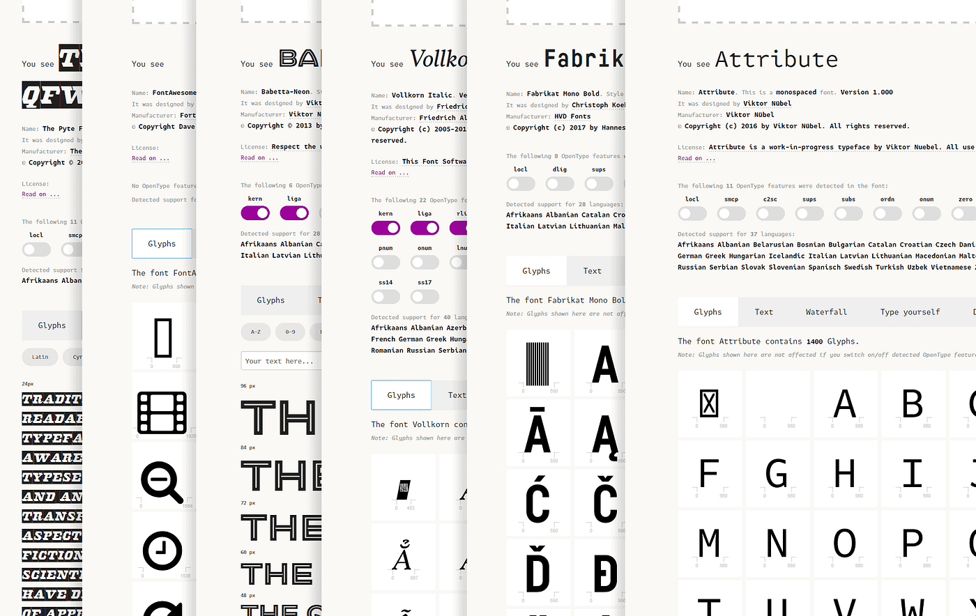 Understanding font file formats(ttf, otf, woff, etc) - Snapfont