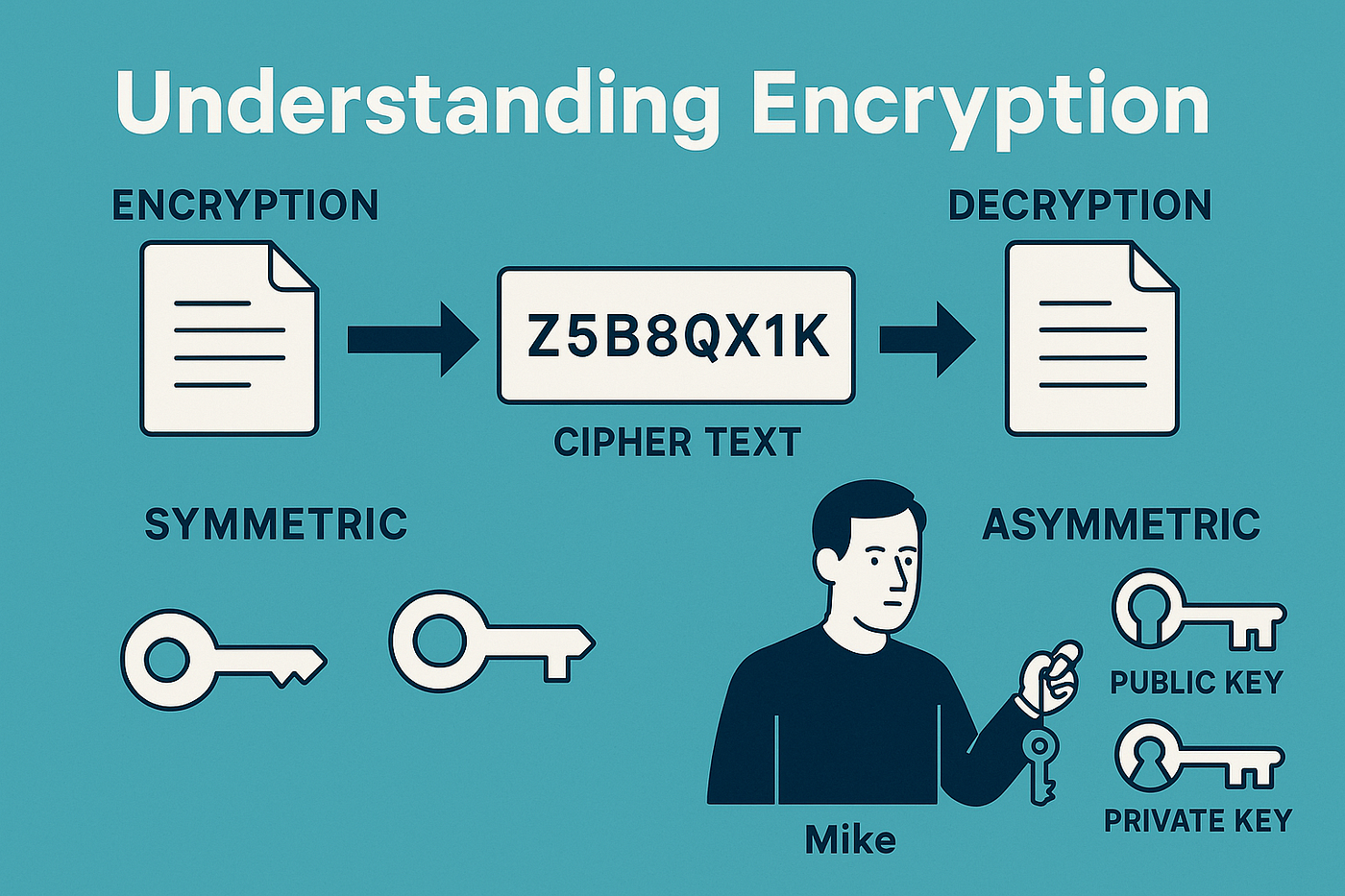 🔐 Understanding Encryption: From Plain Text to Cipher Text