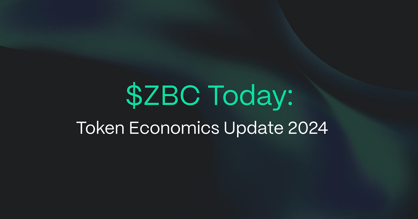 ZBC Today: Token Economics Update 2024 | by elena solovyov | Zebec Network  | Medium