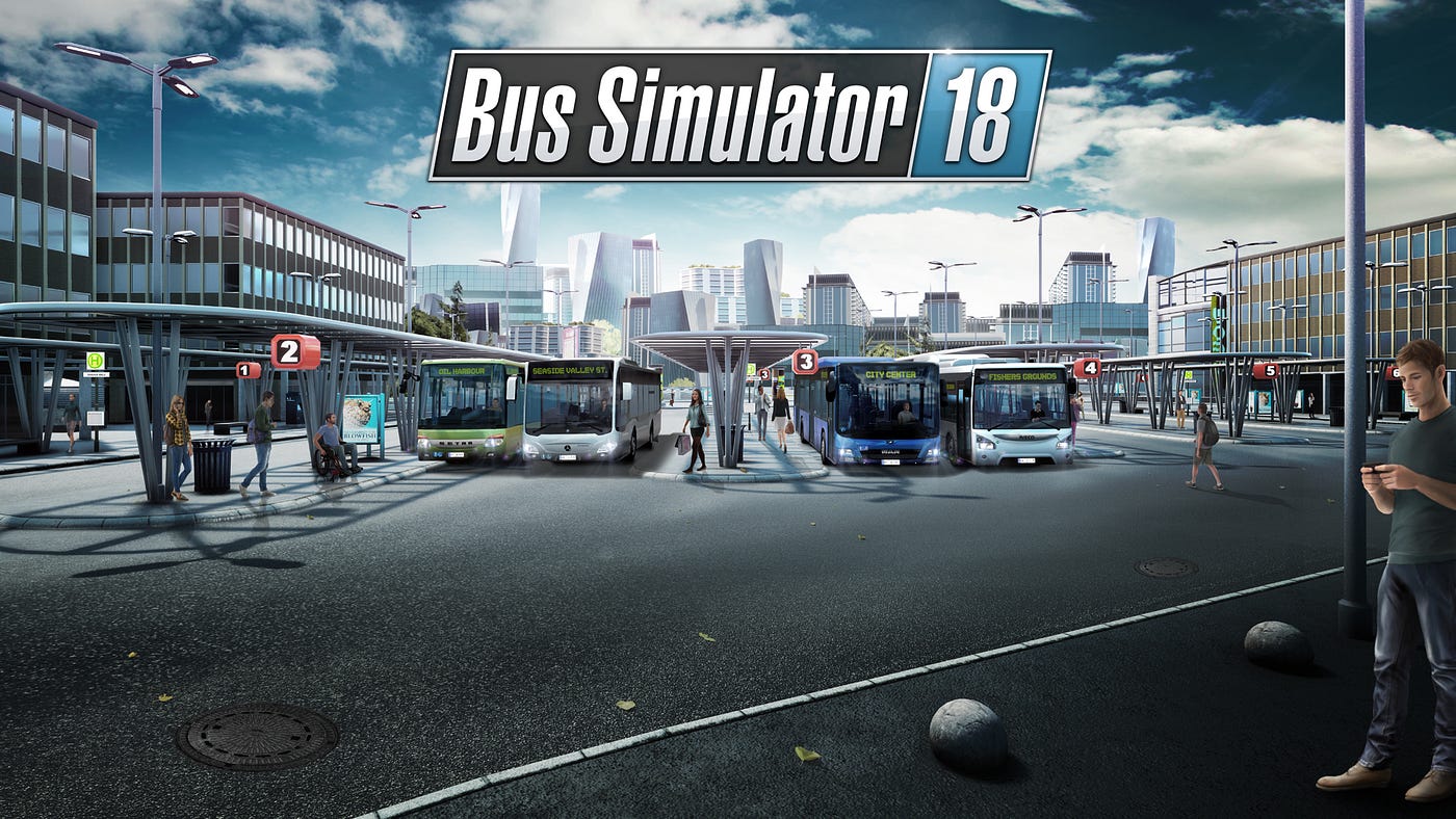 Time to get 'busy' with Bus Simulator 18, by TastaTV