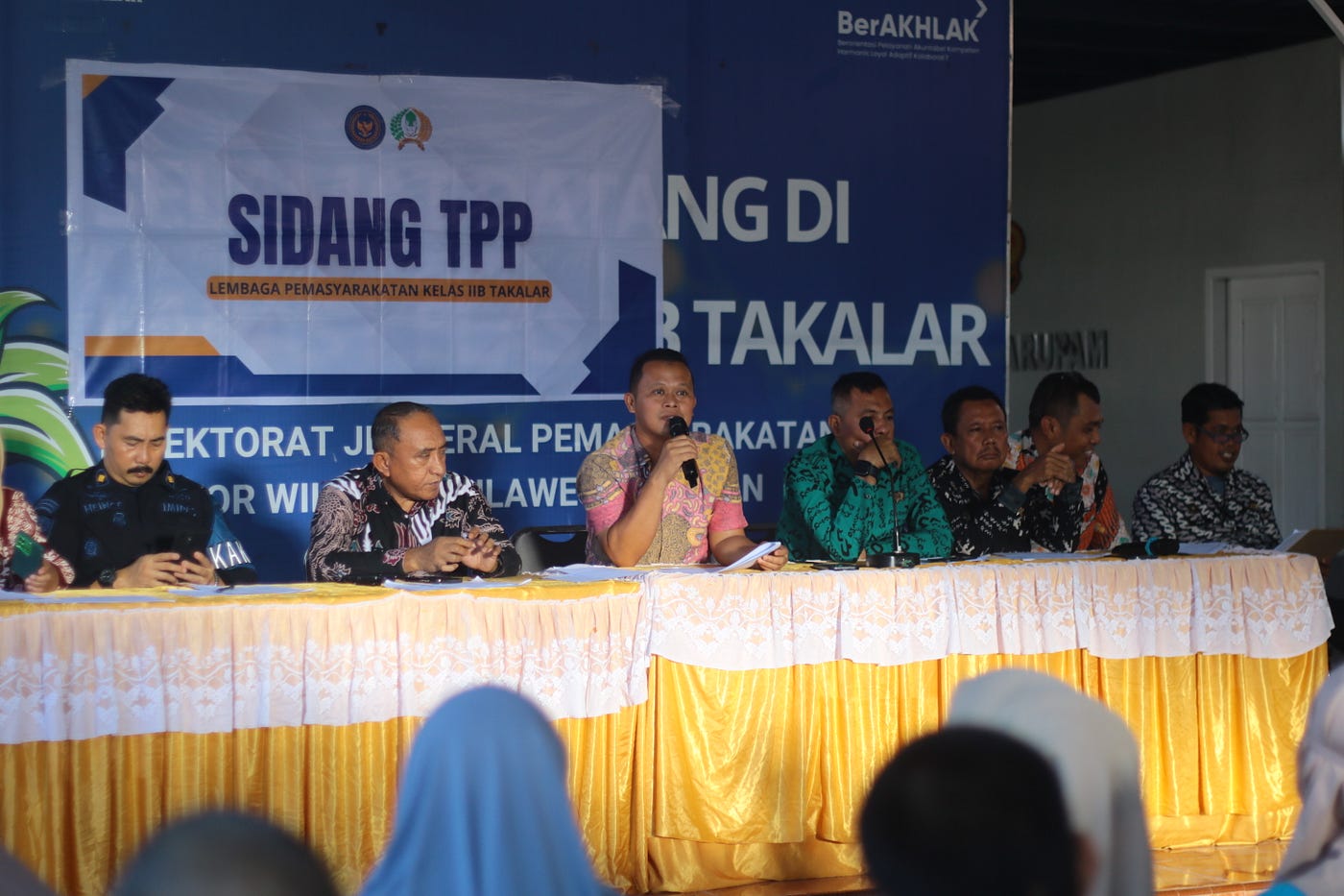 Penuhi Hak Warga Binaan, Lapas Takalar Gelar Sidang TPP