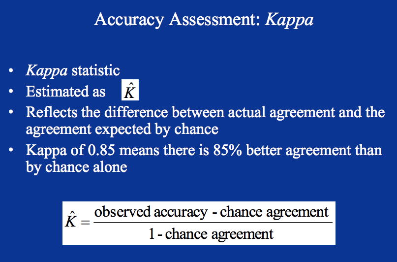 Accuracy Assessment. Accuracy Metrics | by Earth System Science and Remote  Sensing | Medium