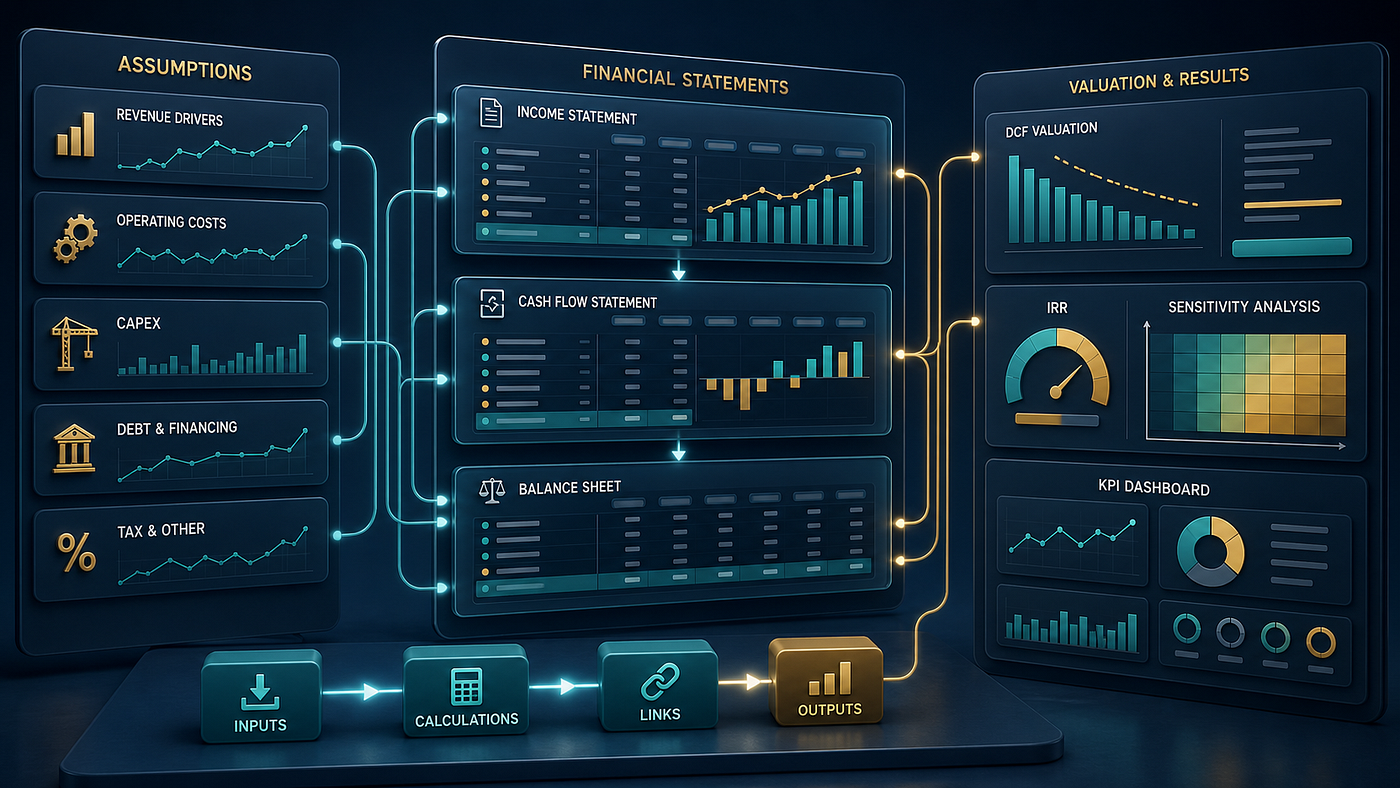 Build Investor-Ready Financial Models Without Starting From a Blank Spreadsheet