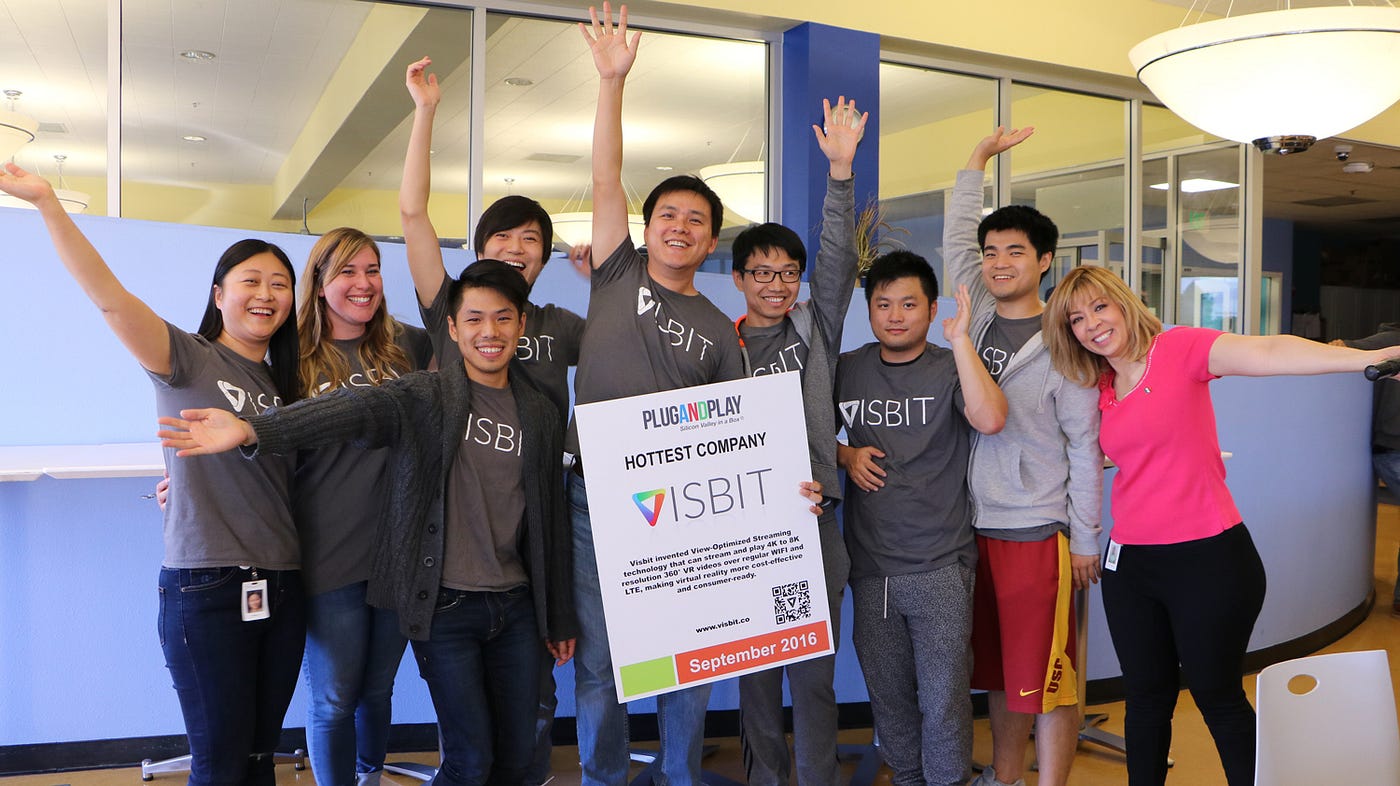 Visbit is Honored as Septembers Hottest Company at the Plug and Play Tech Center by Visbit Inc