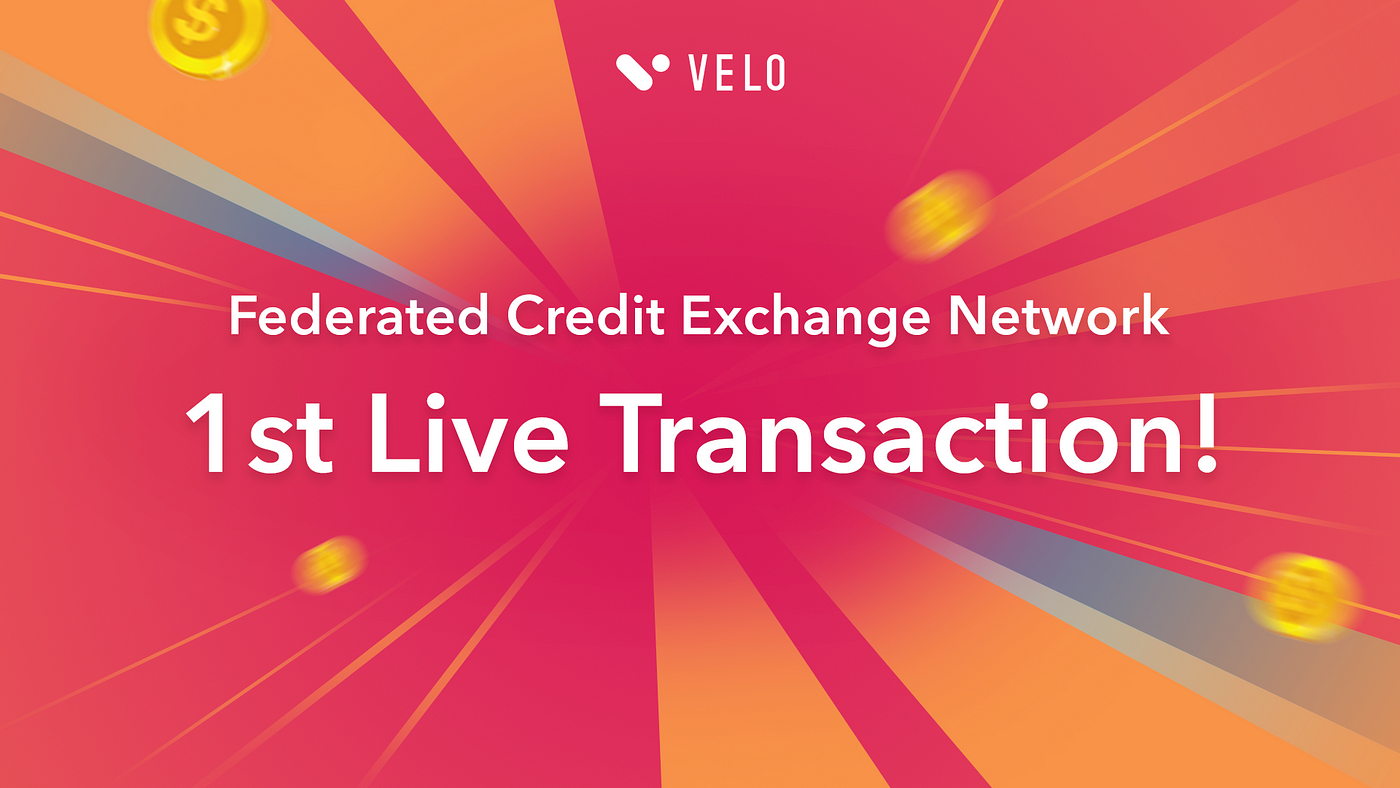 Velo Labs' FCX completes its 1st live transaction! | Velo Labs