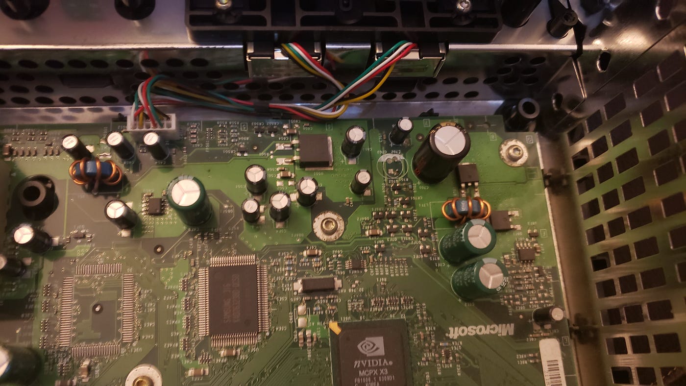 Snip Snip: Removing the Original Xbox Clock Capacitor | by Gadget Man 007 |  Medium