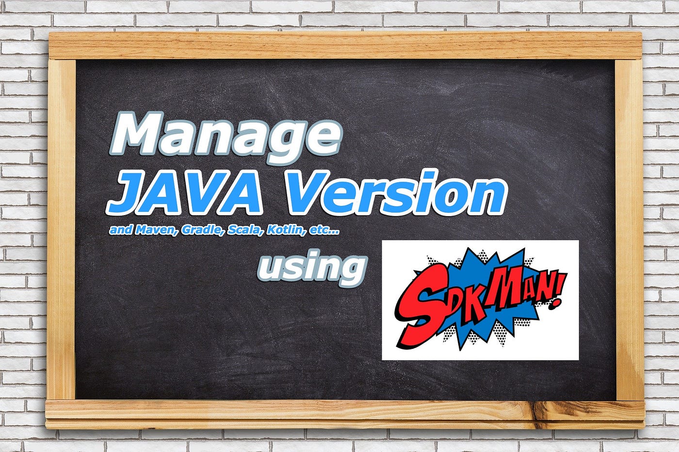 Manage Java Version using SDKMAN! (including Maven, Gradle, Scala, Kotlin… and many more!)