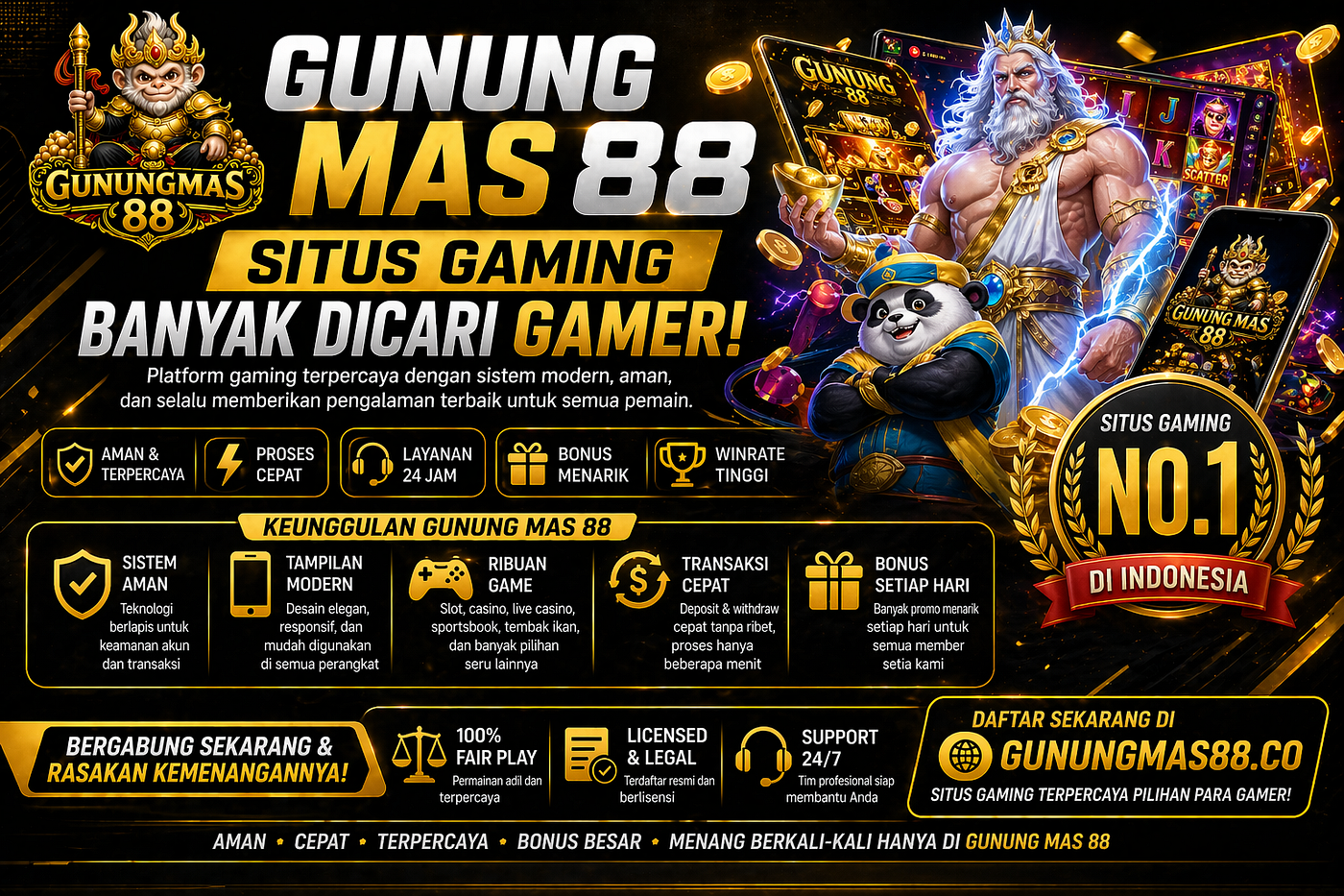 GUNUNG MAS 88: A Gaming Platform Many Gamers Are Actively Searching For