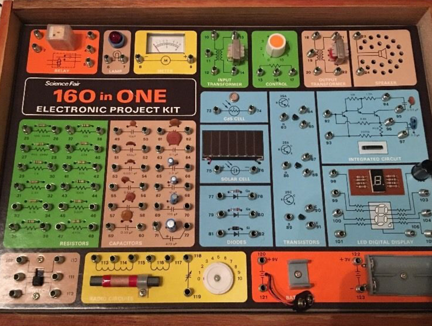 Electronic project kits: hands on with a vintage 160-in-1