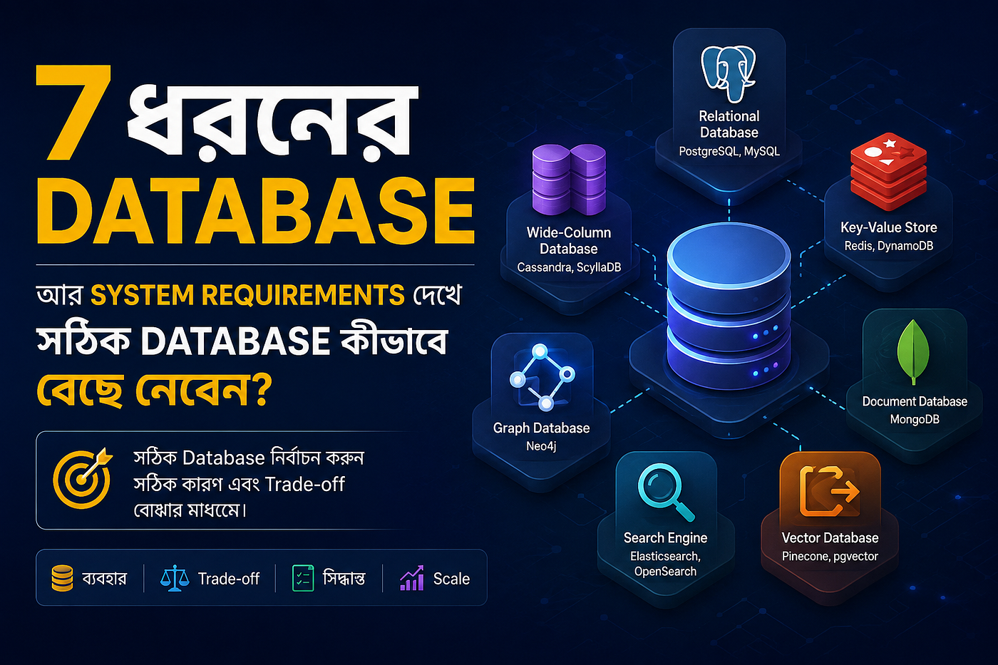 System Requirements দেখে সঠিক Database কীভাবে বেছে নেবেন?