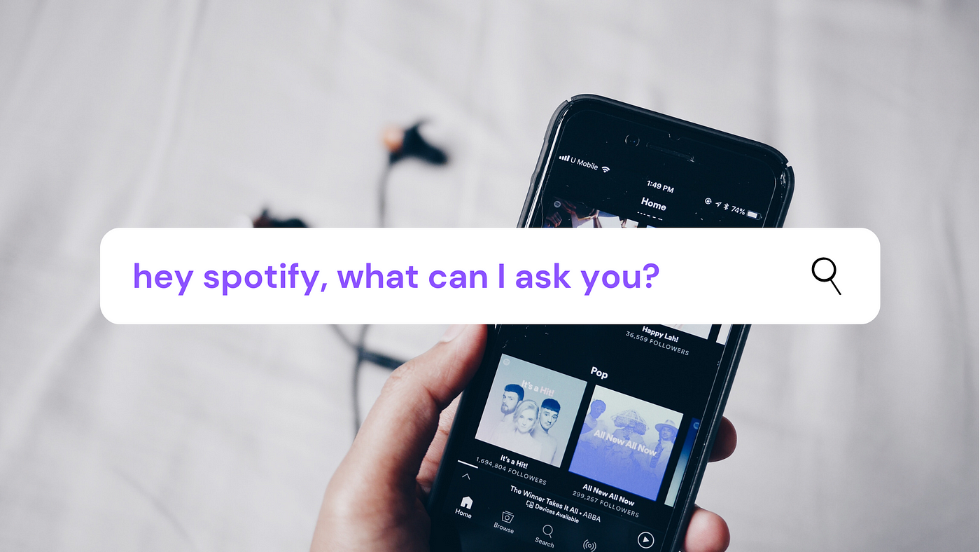 Hey Spotify, What Can I Ask You?. A quick guide on what features