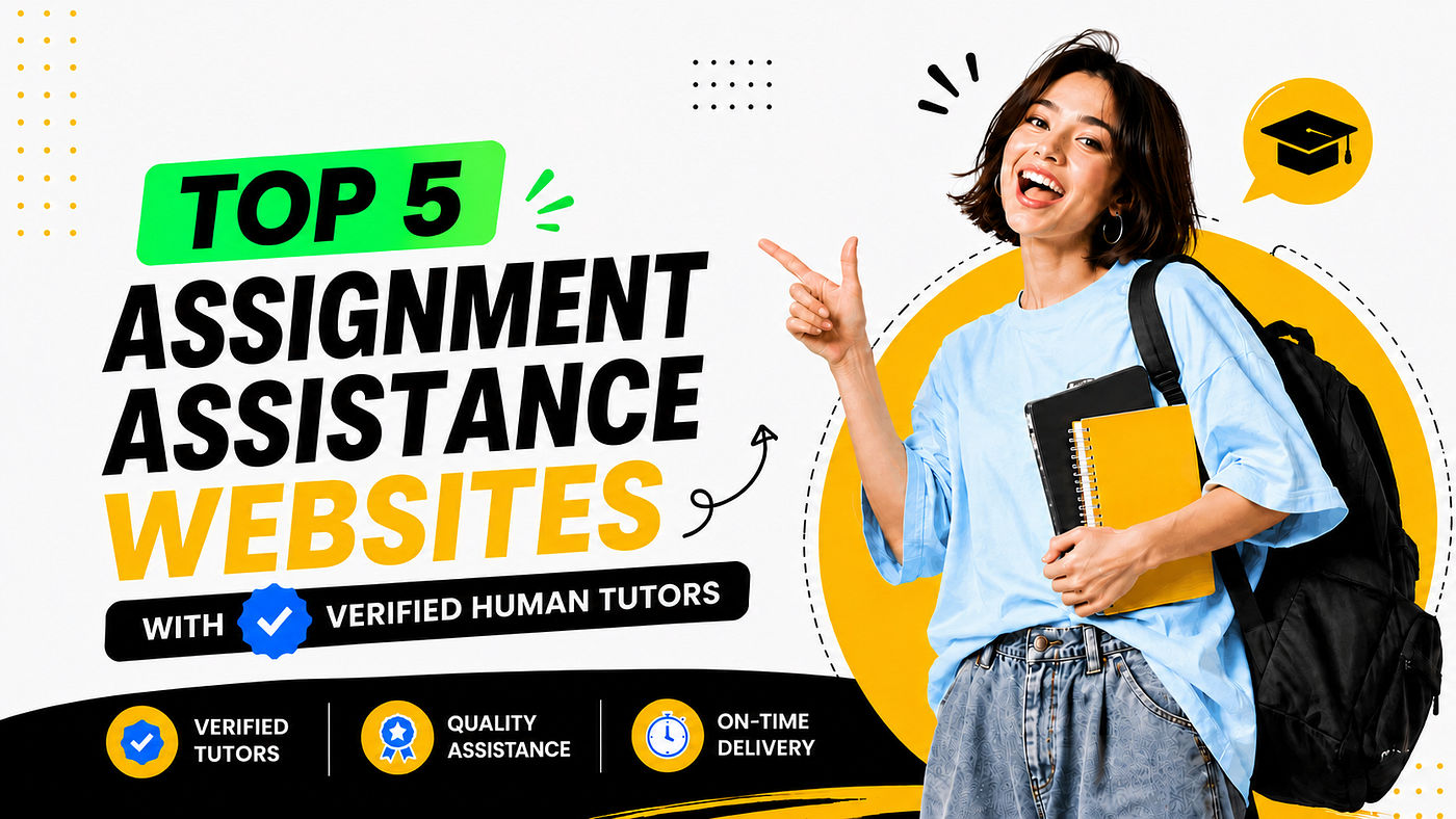 Top 5 Assignment Help Websites with Verified Human Tutors