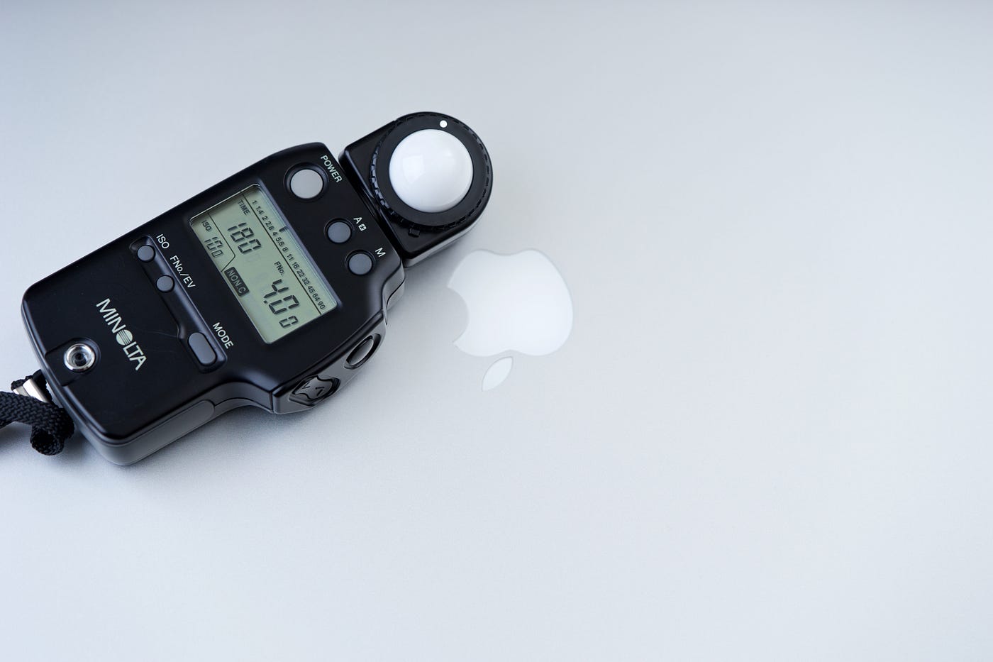 入射光式露出計とマニュアルスピードライトの導入、のメモ. MINOLTA