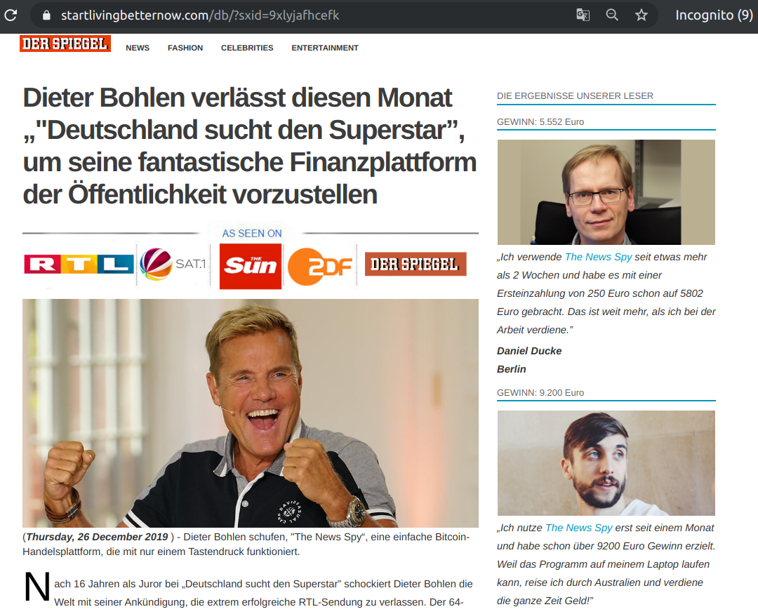 Fake Celebrity-Endorsed Bitcoin Scam Abuses Ad Tech to Net $1M in 1 Day |  by Jerome Dangu | Confiant