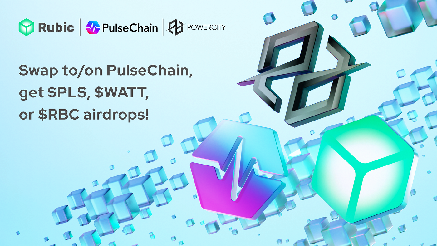 Rubic Integrates PulseChain and Runs a Dedicated Promotion with POWERCITY's  PortalX | by Rubic | Jun, 2023 | Medium