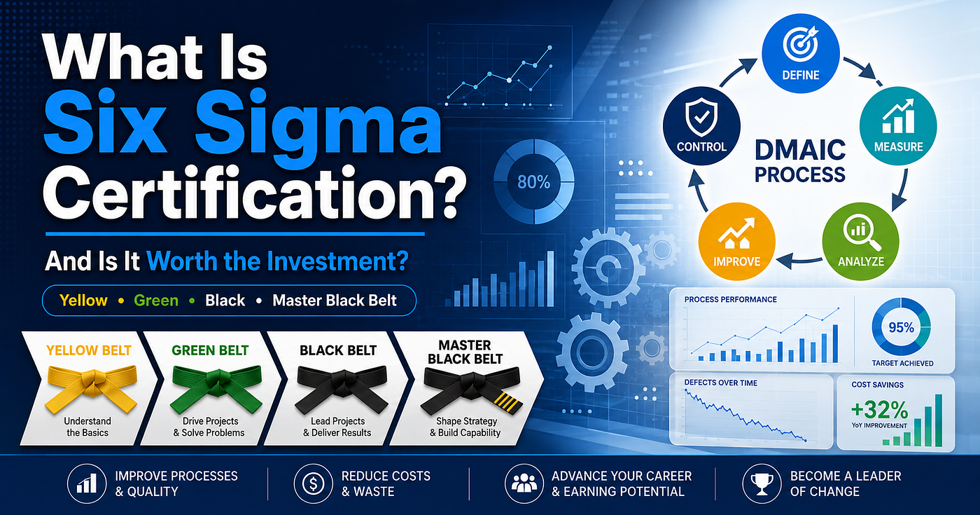 What Is Six Sigma Certification, and Is It Worth the Investment?
