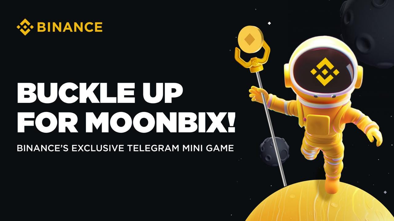 Binance Launches Telegram Bot “Moonbix”: A New Crypto Gaming Experience