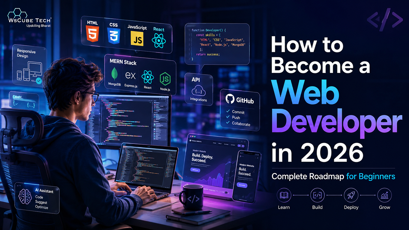 How to Become a Web Developer in 2026: Complete Roadmap for Beginners