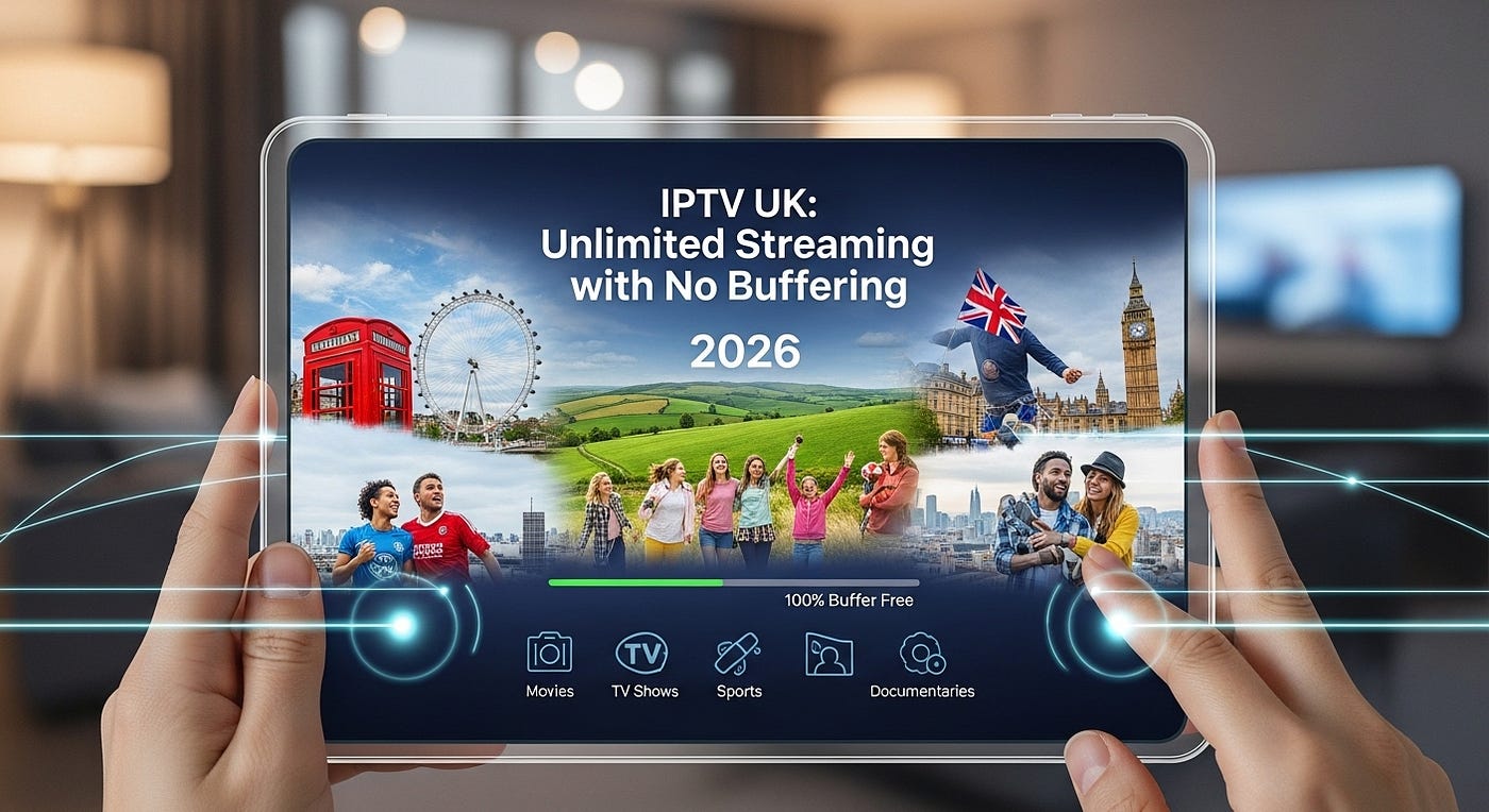 IPTV UK: Unlimited Streaming with No Buffering in 2026