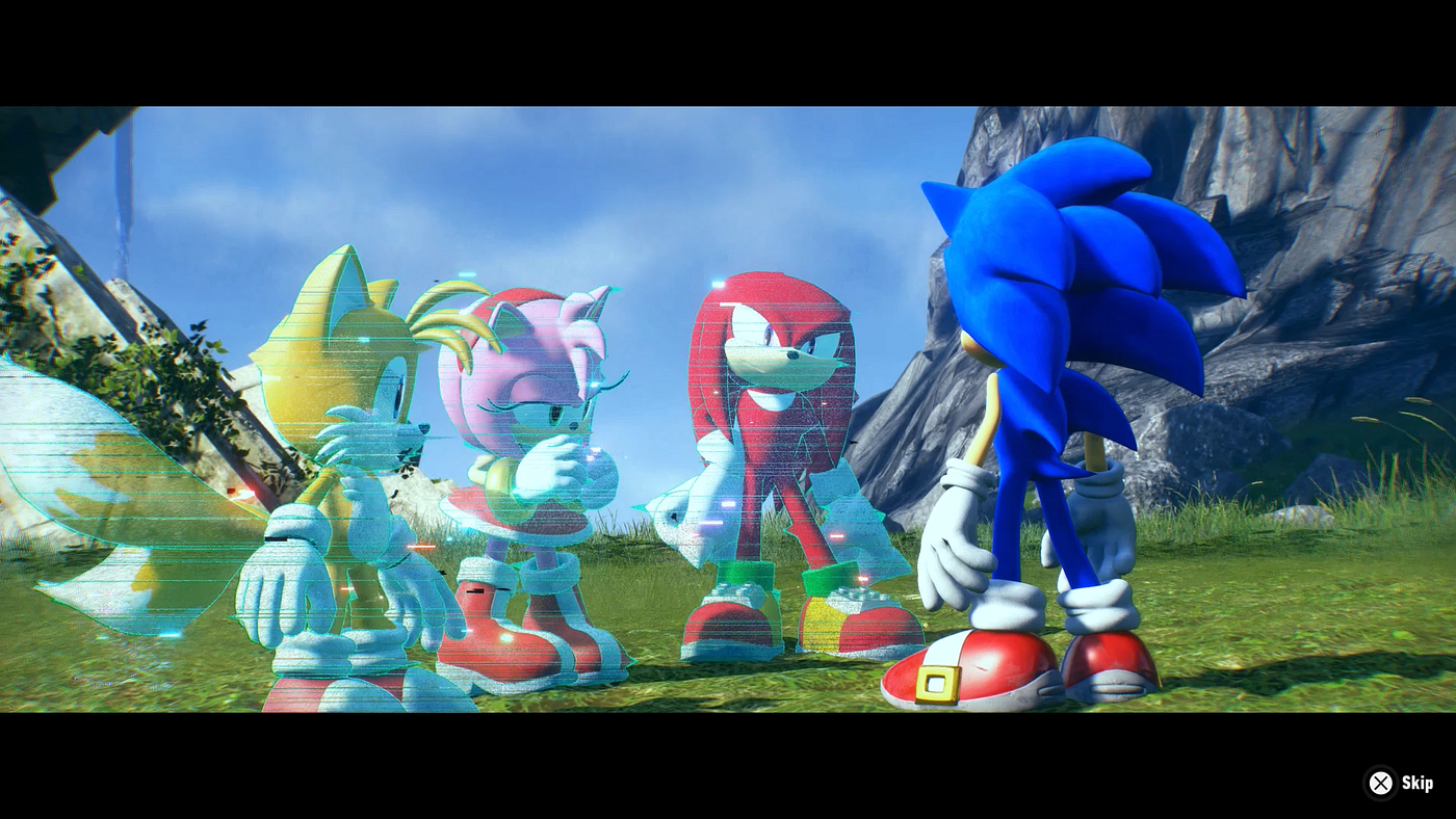 Sonic Frontiers gameplay showcases bosses and platforming