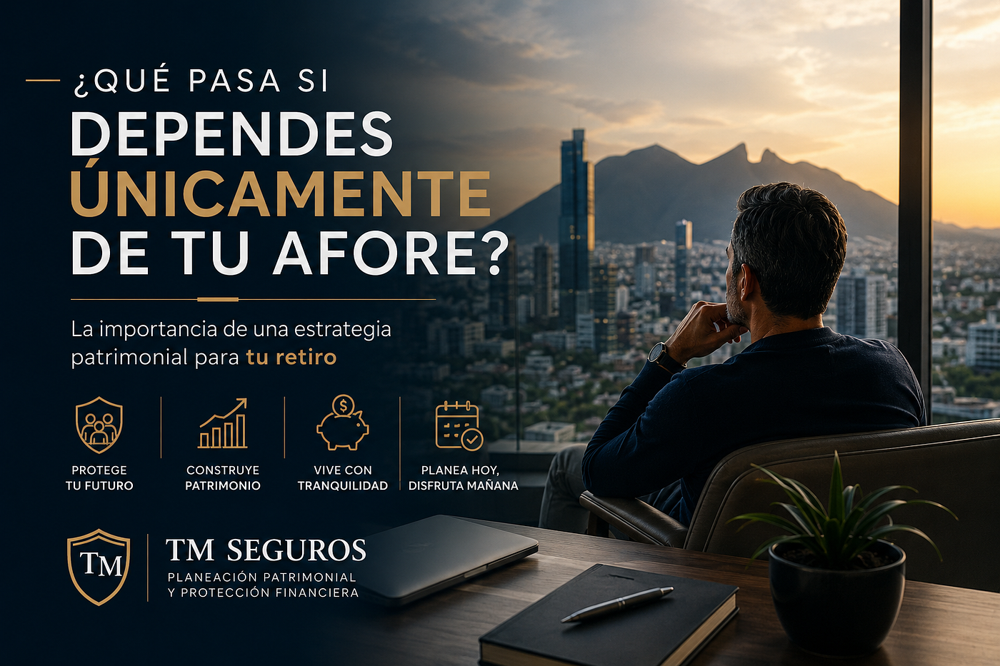 ¿Qué pasa si dependes únicamente de tu AFORE?