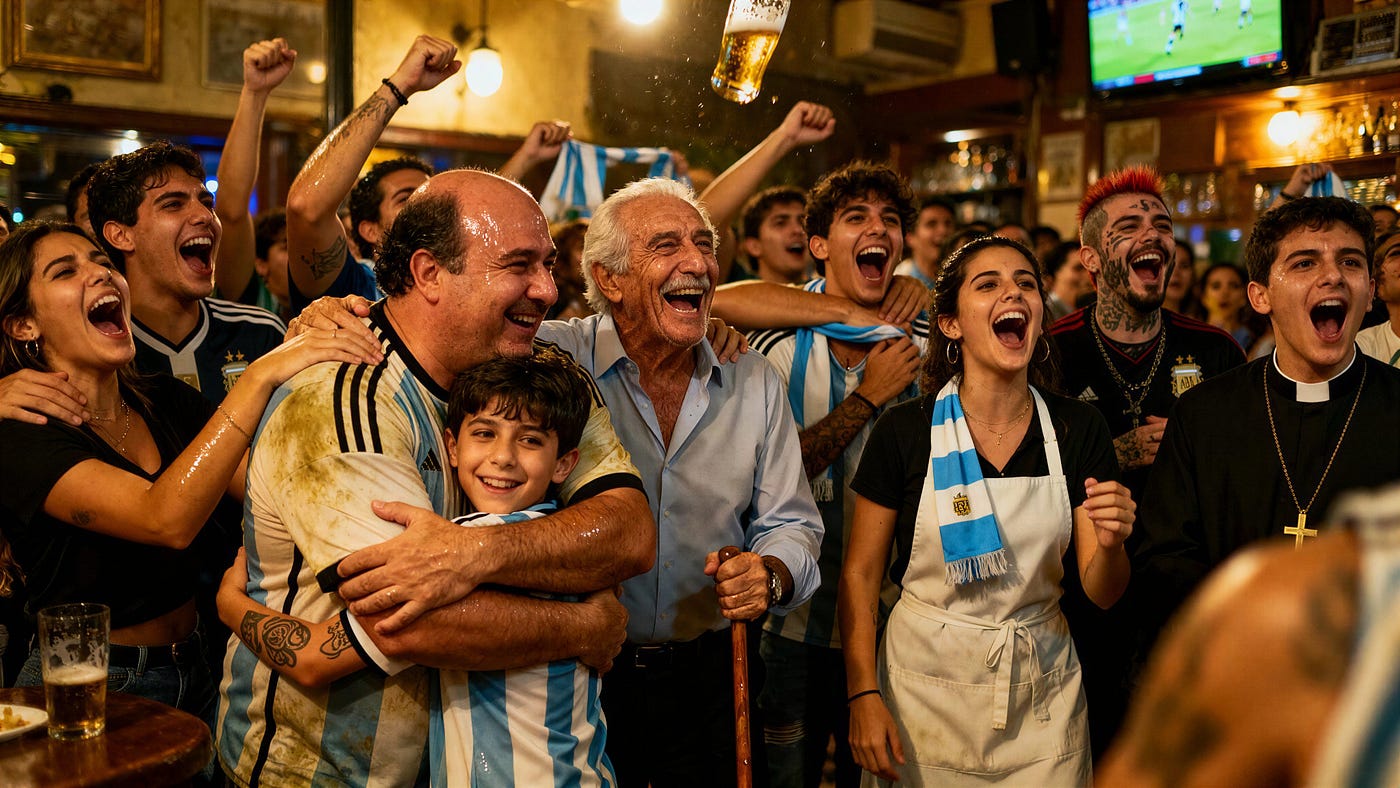 La Concha de la Madre, dejen de pelear al pedo entre Hermanos, Somos todos Argentinos.