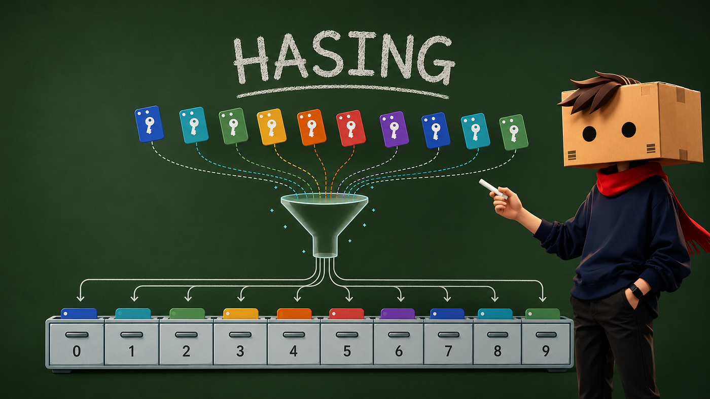 Hashing: Kenapa Python Bisa Cari Data Tanpa Looping?