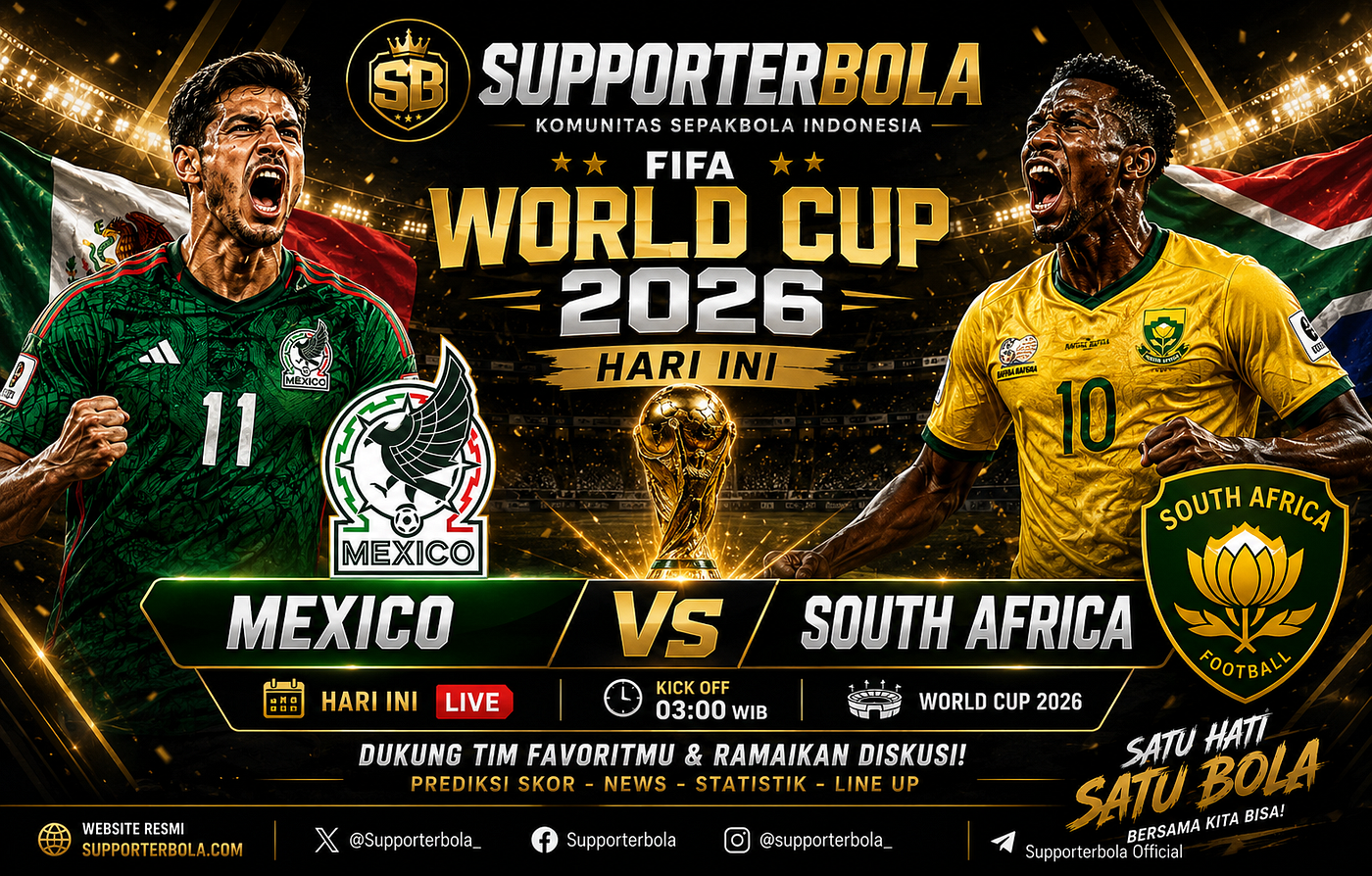 Prediksi Mexico vs South Africa: Duel Menarik World Cup 2026, Siapa Lebih Unggul?