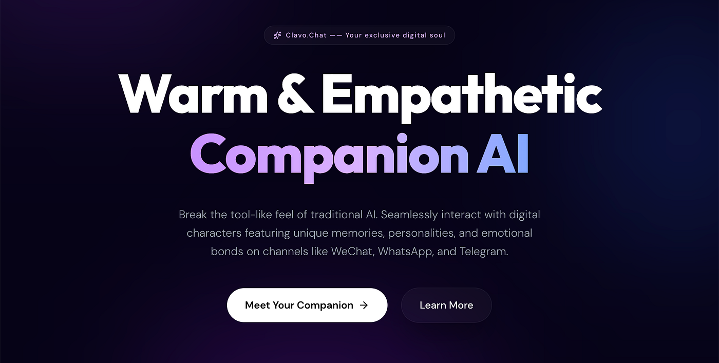 Clavo Chat: Building an AI Companion That Actually Feels Like a Friend