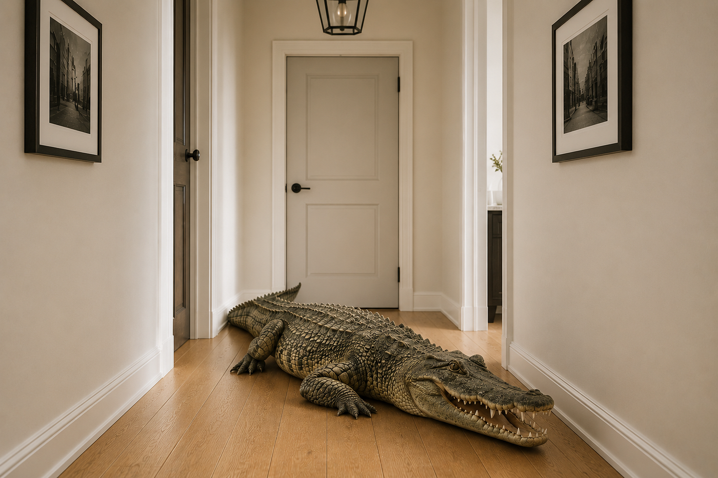 Crocodile in My Hallway