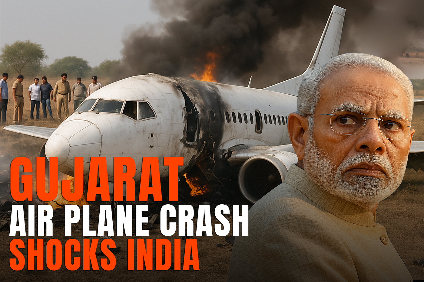 Air India Dreamliner Crash in Gujarat Shocks India and the World