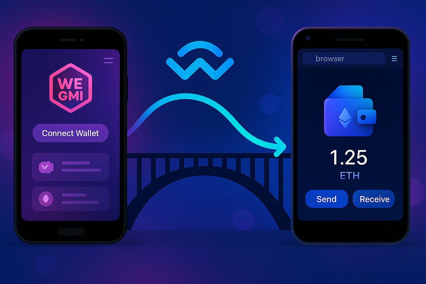 Web3 on Mobile: Bridging the Gap with WalletConnect and In-App Browsers |  by Ancilar | Blockchain Services | Medium