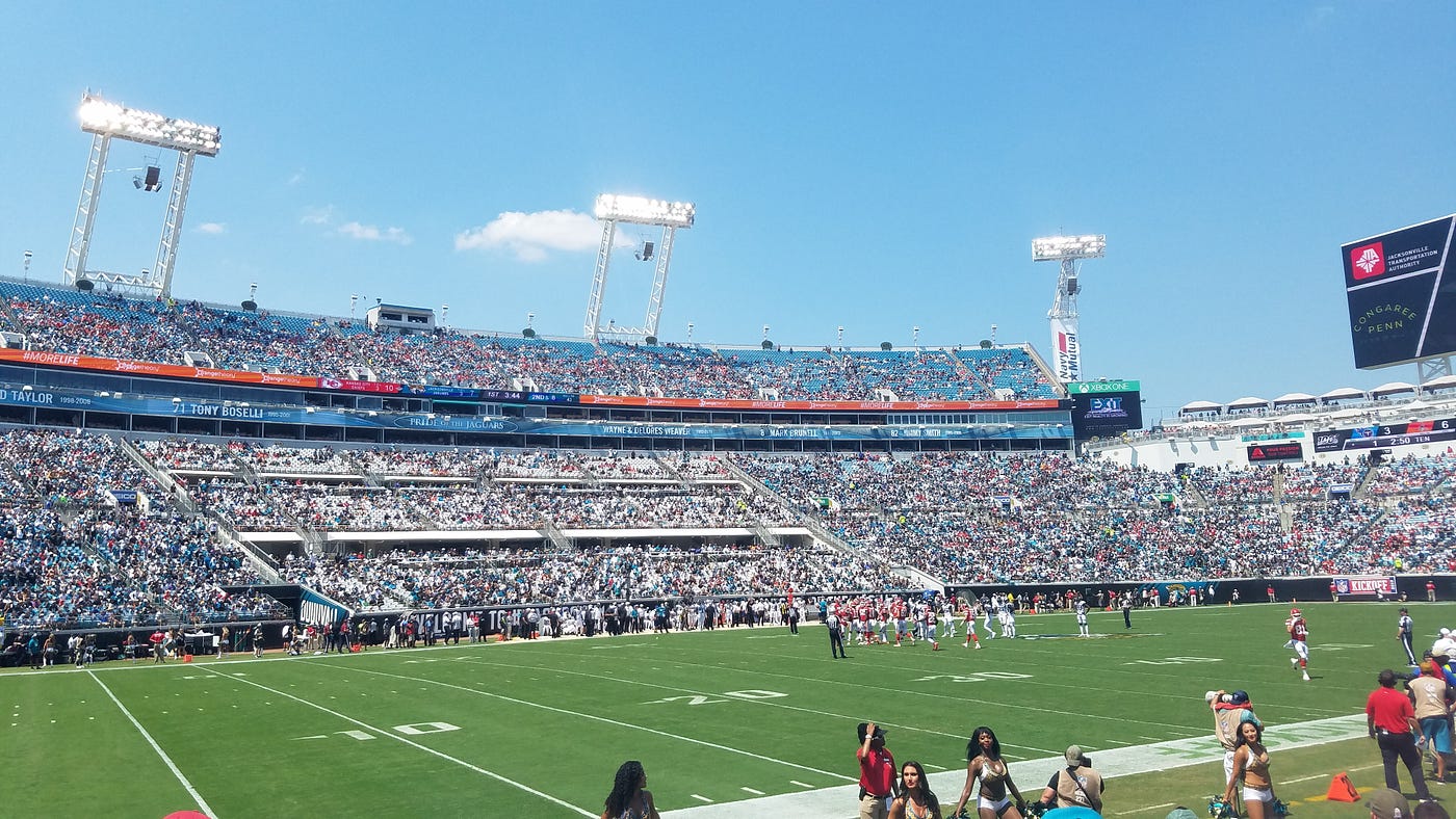 Watch: Jacksonville Jaguars Fan Rips National Anthem at NFL Game